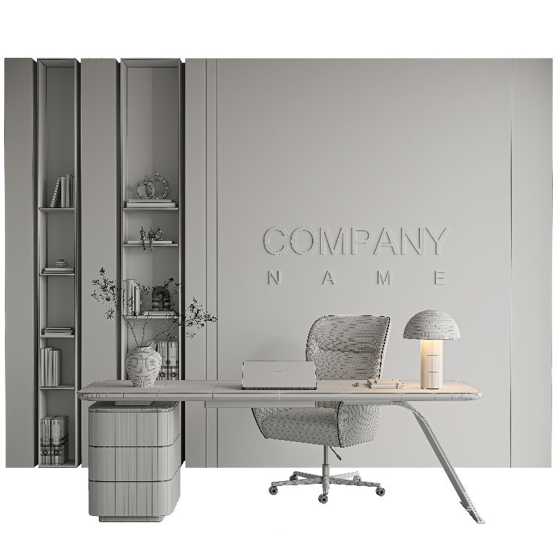 Boss Desk – Office Furniture 04 - Image 1