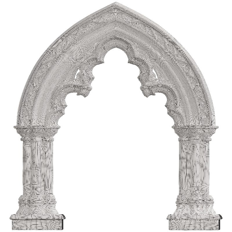 Classical Architectural Arc 03 - Image 4