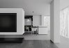 Modern living room and dining room interior scene - Thumbnail 6