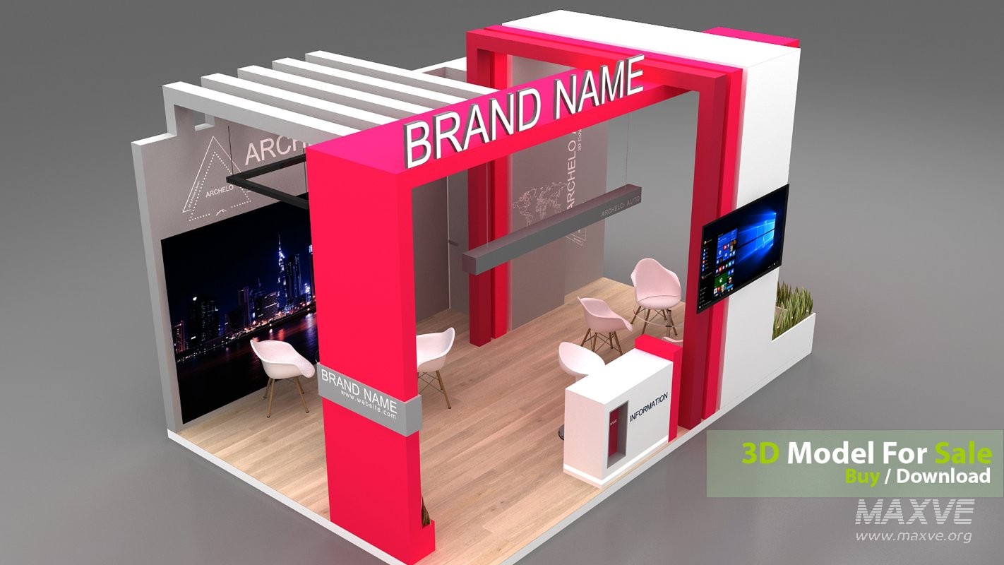 booth 3d design - Image 4