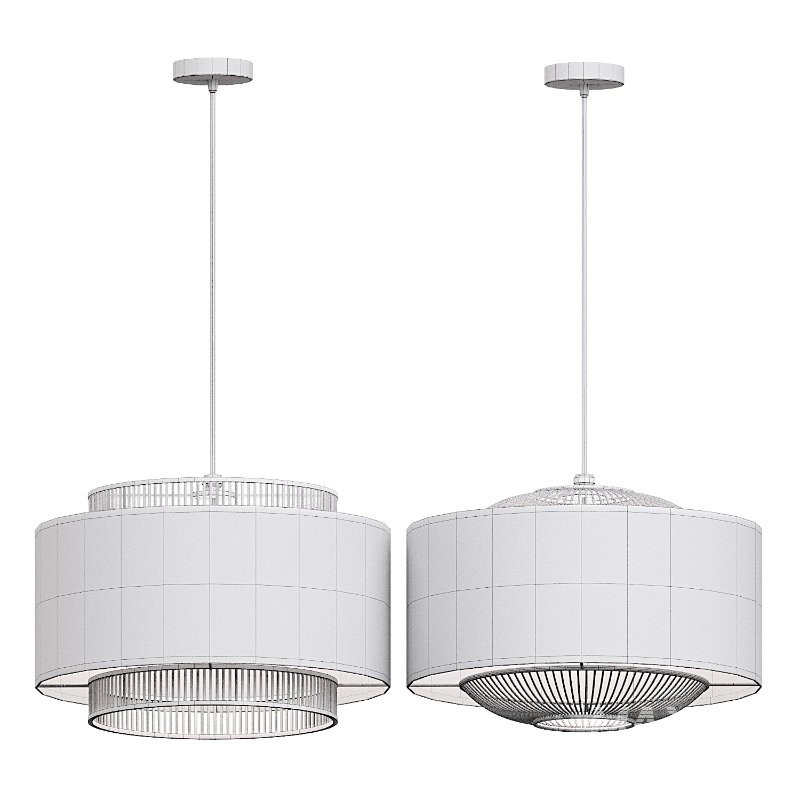 Japanese Bamboo Chandelier - Image 4