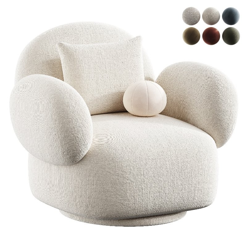 swivel chair madrone - Image 3