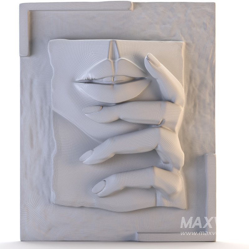 Face Wall Sculptures - Image 1