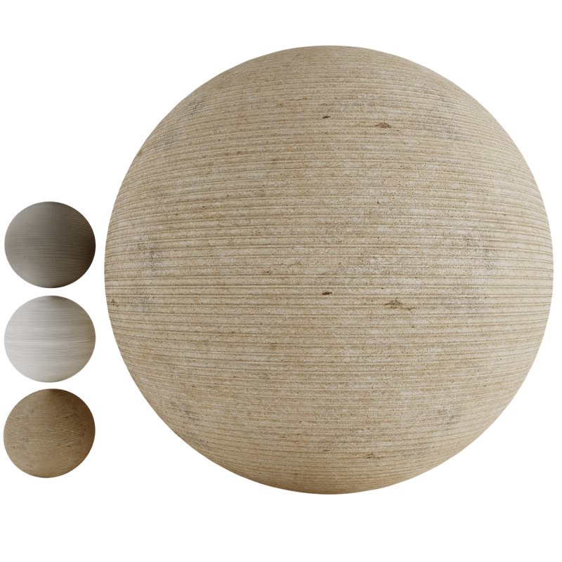 Plastered Concrete Wall - Image 1