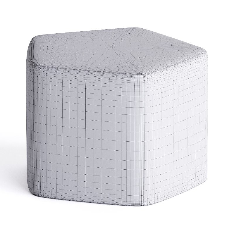 pentagon pouf 35 - Image 1