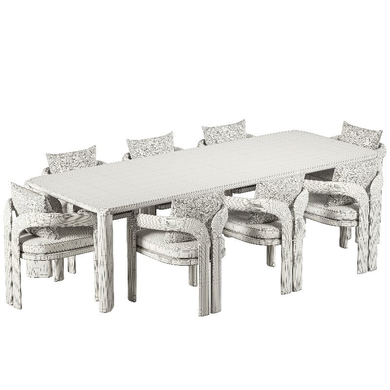 Chloe Teak Dining Chair and Table - Image 7