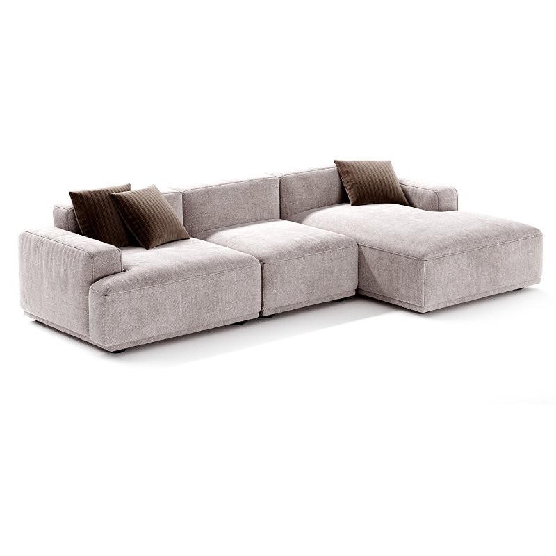 Muuto Connect Soft Modular Sofa 3 Seater - Image 1