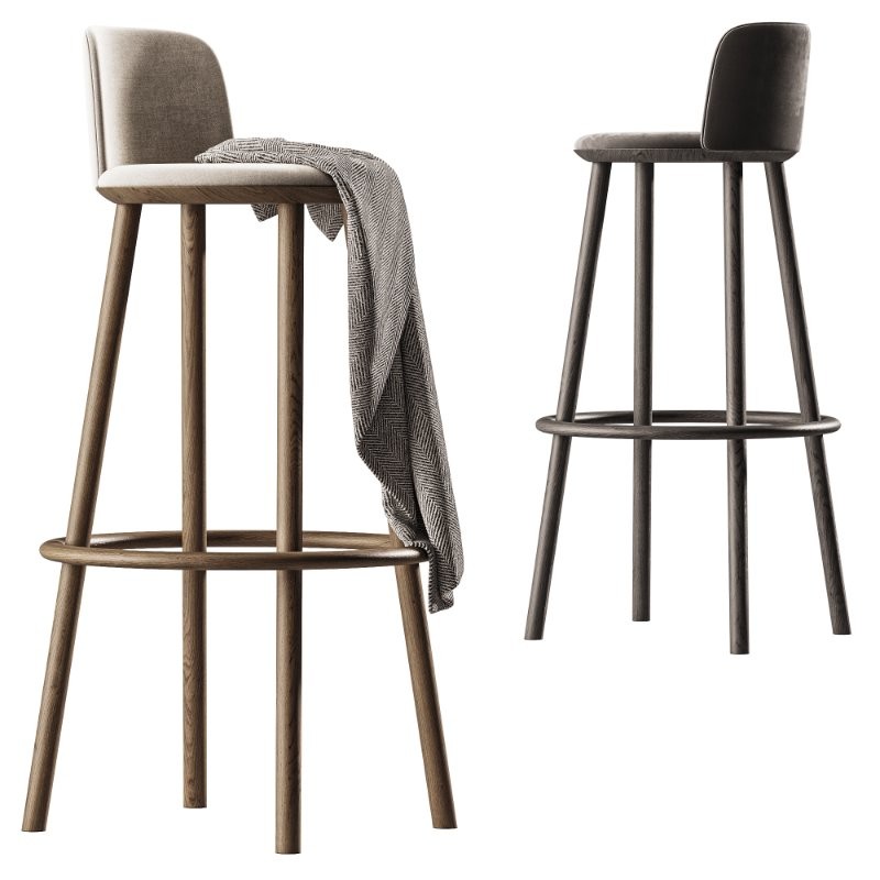 Benchmark ovo bar chair - Image 1