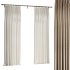 Japandi Linen Blackout Curtains - Thumbnail 1