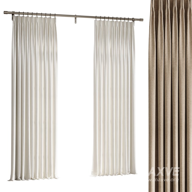 Japandi Linen Blackout Curtains - Image 1