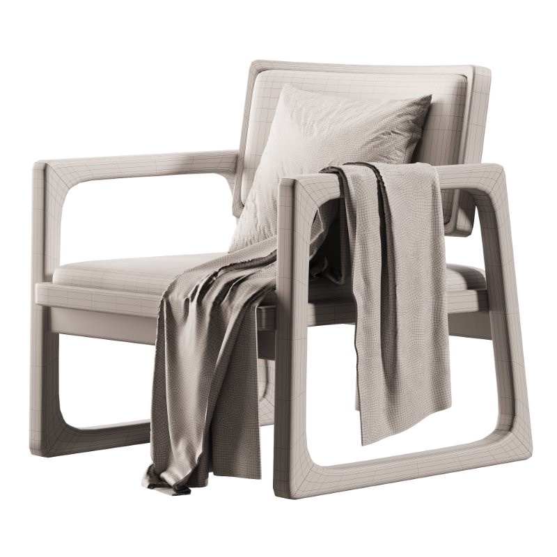 Zara Home Lounge Chair 03 by Vincent Van Duysen - Image 2