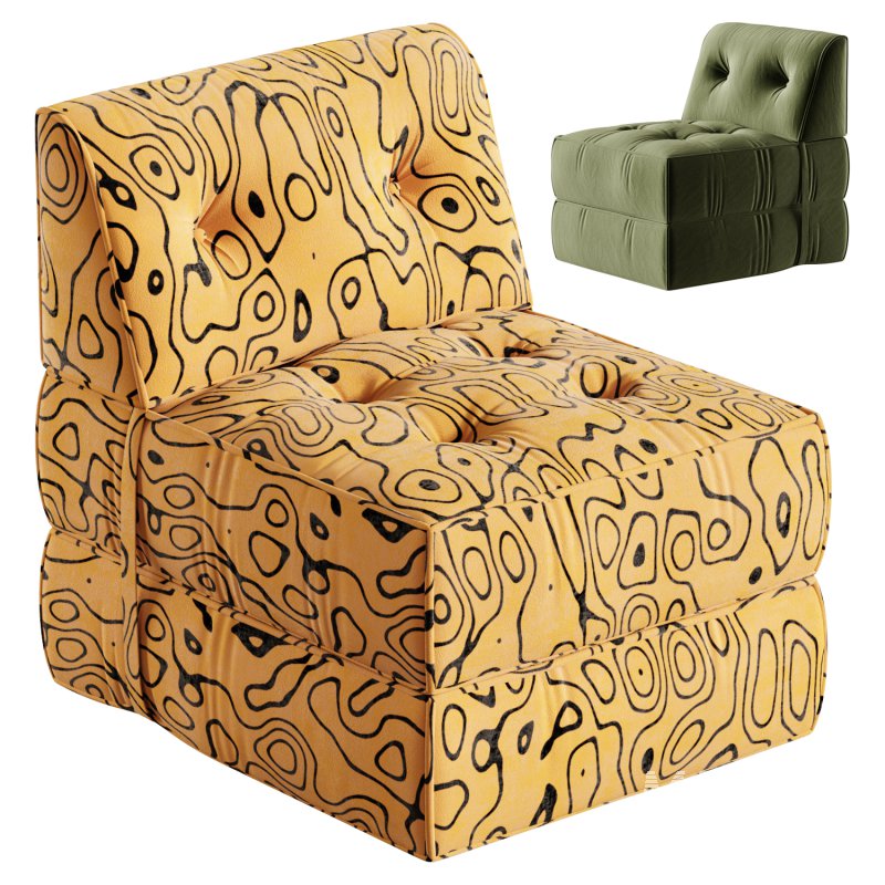 Frameless Armchair Bed - Image 1