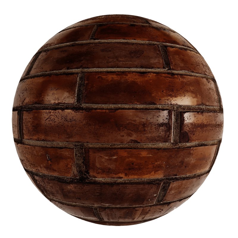 Brown Brick Wall - Image 4