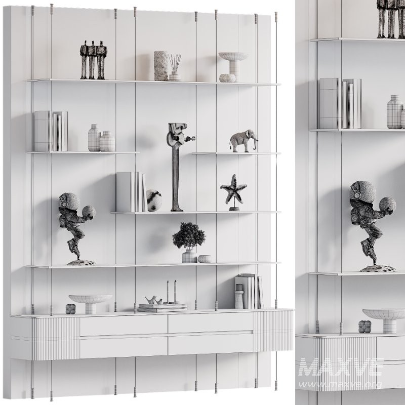 Shelves Decorative – Rack Set 24 - Image 1