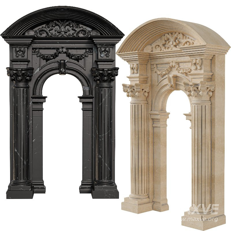 Classical Architectural Arc 01 - Image 1