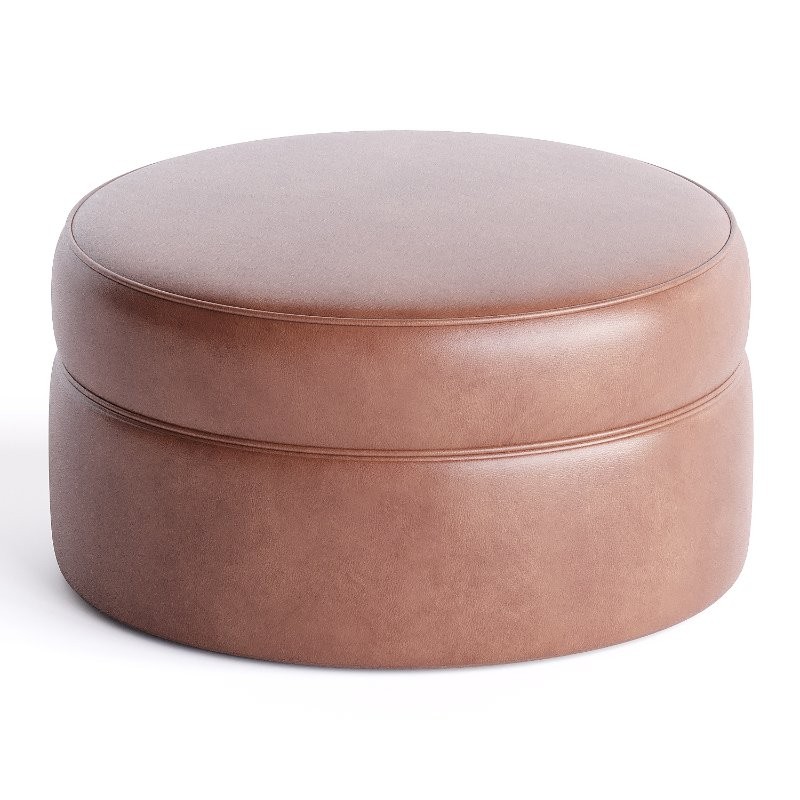 pouf leather 1 - Image 1