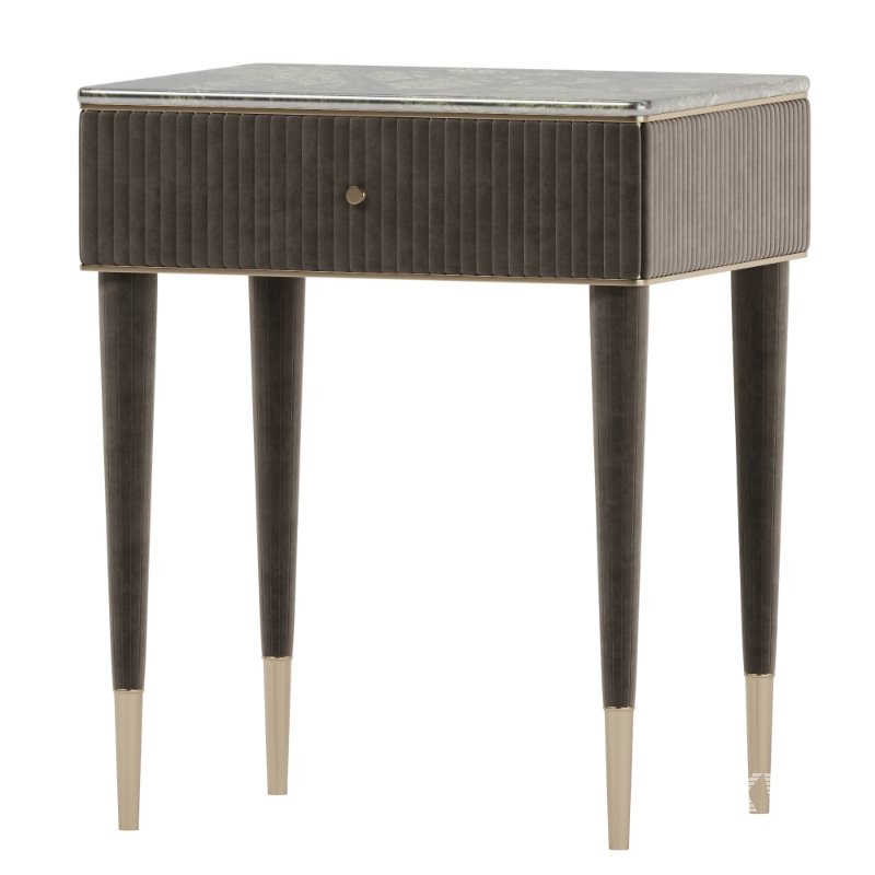 Volpi AUGUSTA Bedside Table with Drawers - Image 1