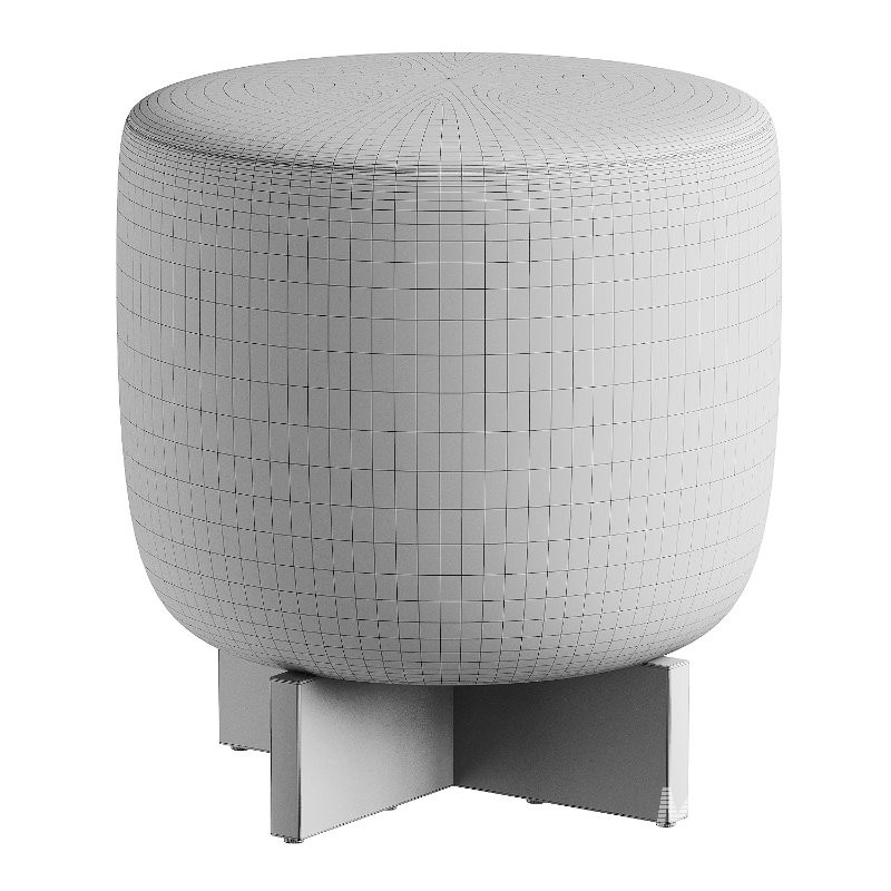 cross pouf - Image 1