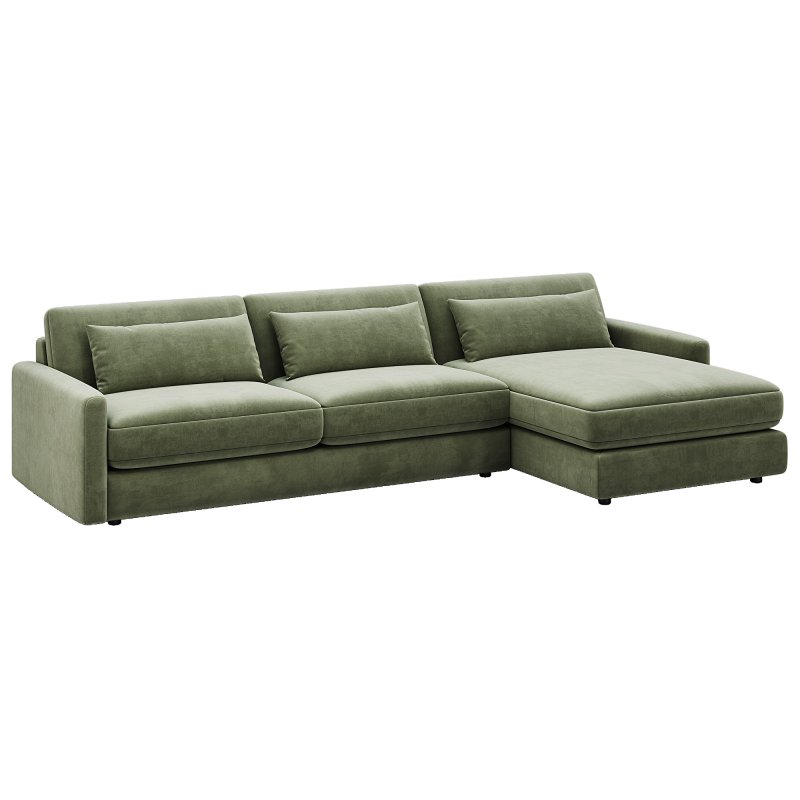 Kipton Two-Piece Chaise Sectional By Arhaus - Image 4