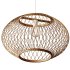 Natural Round Bamboo Hanging Pendant Lights - Thumbnail 7