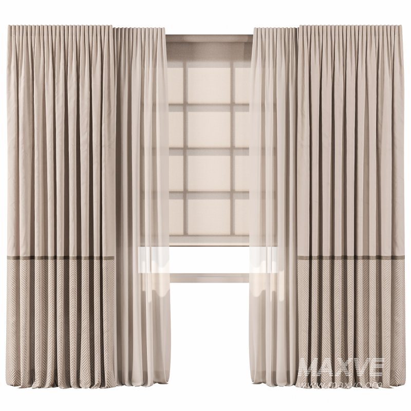 Curtain with Roman Set90 - Image 1