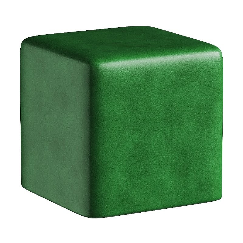 soft cube pouf - Image 1