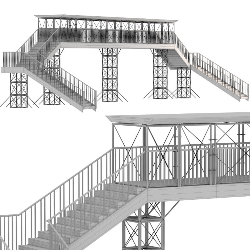 Pedestrian Crossing Bridge - Image 1