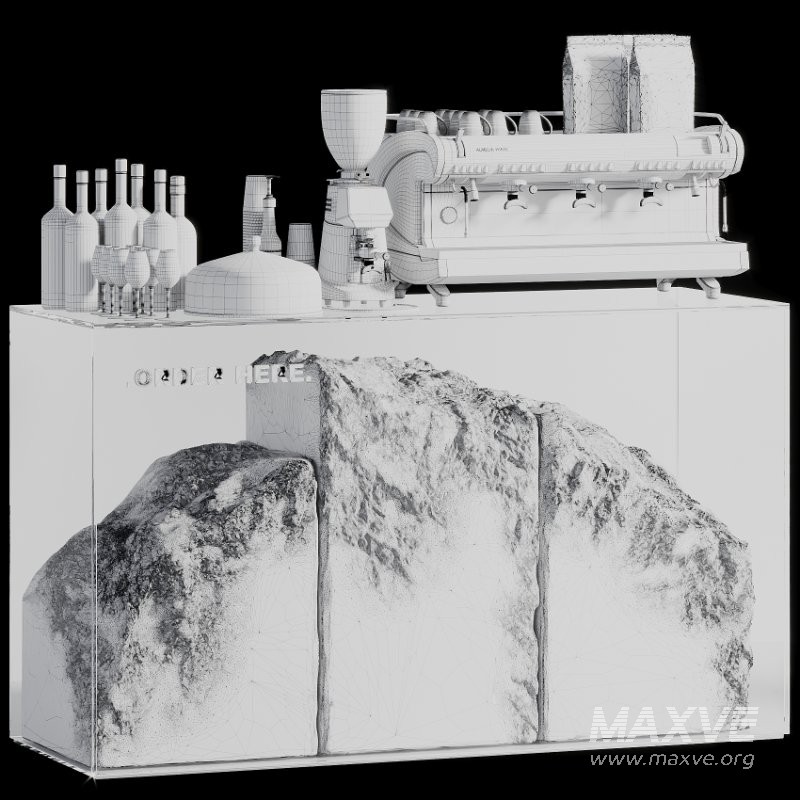 Coffee Shop Reception Restaurant Br Counter - Image 2