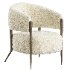 Santi Accent Chair with Ottoman - Thumbnail 2