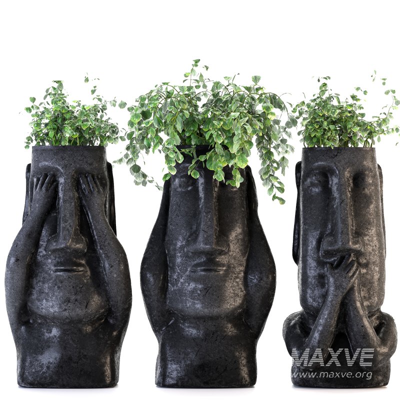 Easter Island Planter - Image 2