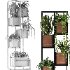 Metal and Wood Plant Stand 02 - Thumbnail 6