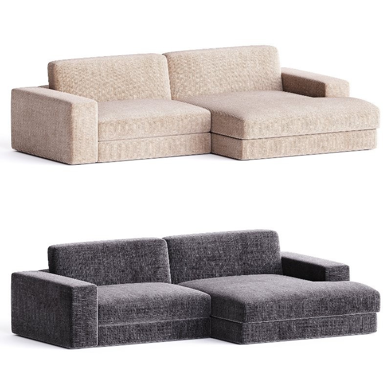 leonard pink sofa - Image 4