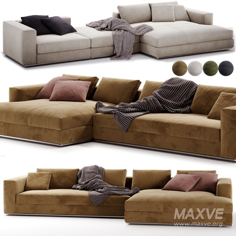 Minotti Hamilton Modular Sofa - Image 4