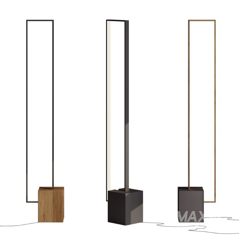 Metal LED floor lamp - Image 3