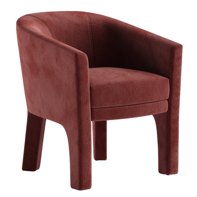 Jules Upholstered Chair - Image 3