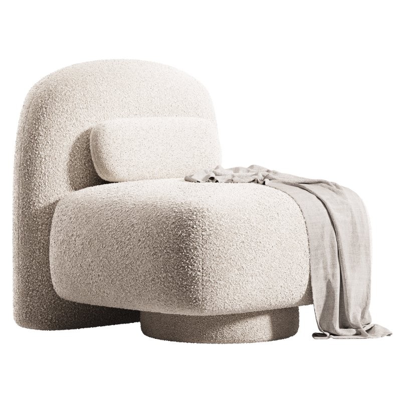 Koto cozy latte armchair - Image 1