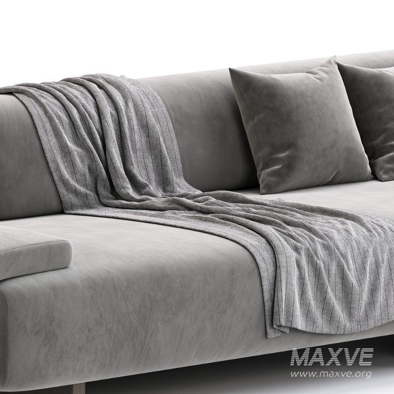 Loveland sofa set 2 By Moroso - Image 4