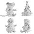 Plush Toys Set 20-Christmas - Thumbnail 4