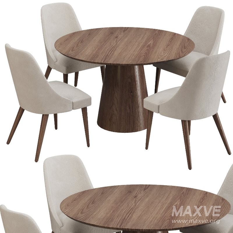 Dinning chair and table314 - Image 1
