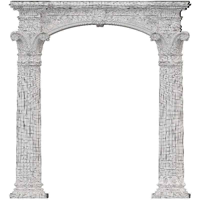 Classical Architectural Arc 04 - Image 4