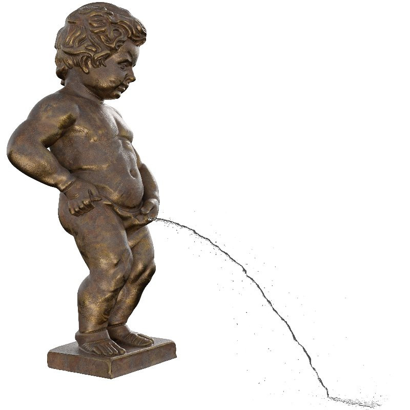 Manneken Pis Statue of a Boy Peeing - Image 2