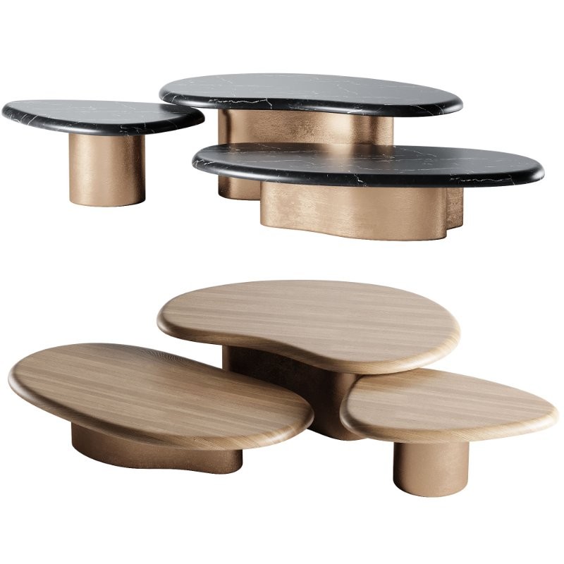 Minotti Bezier Coffee table - Image 1