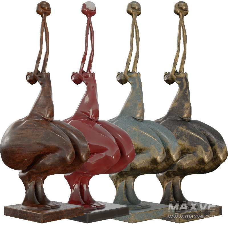 Abstract Human Form Sculpture - Image 4