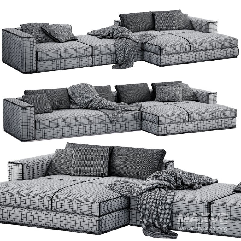 Minotti Hamilton Modular Sofa - Image 3
