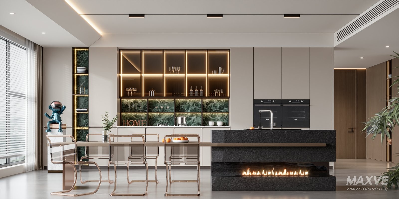 Modern dining room - Image 1