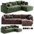 Shelter 2 Piece Sleeper Sectional Storage Chaise - Thumbnail 4