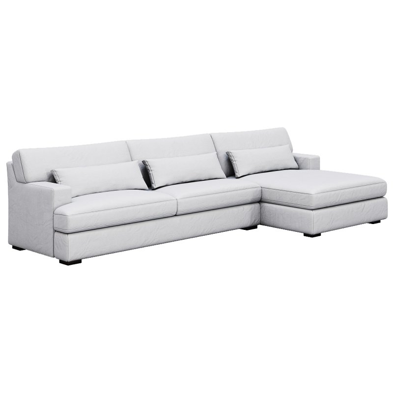Dune Two-Piece Large Chaise Sectional By Arhaus - Image 1