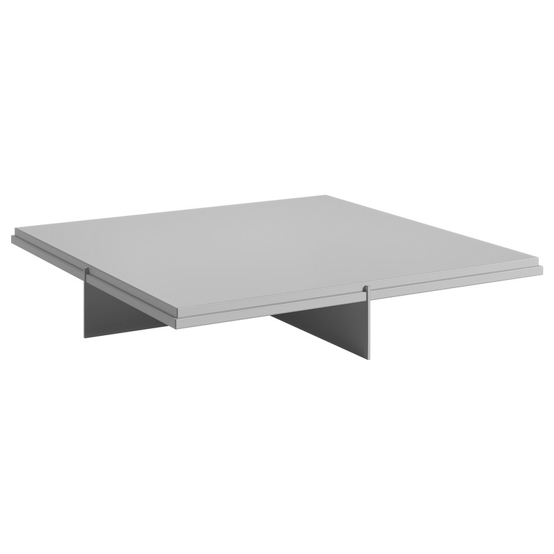 Square low marble coffee table - Image 1