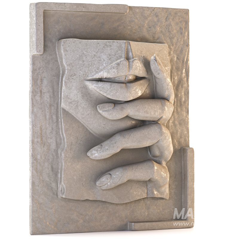 Face Wall Sculptures - Image 2