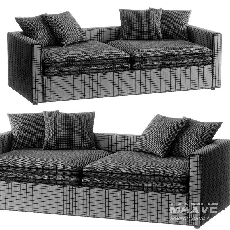 Sunbeam Off White Sofa Eichholtz Montgomery - Image 3